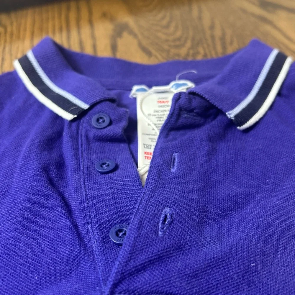 Jacadi Purple Polo Shirt - Picture 2 of 6